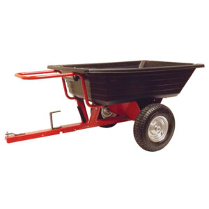 800 LB Push Pull Poly Dump Cart